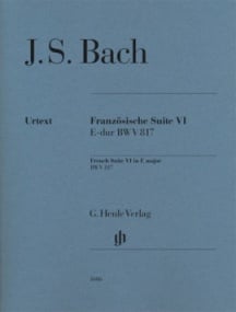 Bach: French Suite VI (BWV 817) for Piano published by Henle