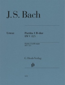 Bach: Partita No. 1 in Bb Major  (BWV 825) for Piano published by Henle