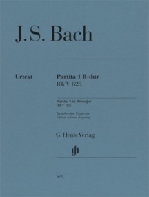 Bach: Partita No. 1 in Bb Major  (BWV 825) for Piano published by Henle (without fingering)