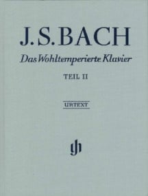 Bach: Well Tempered Clavier Book 2 (BWV 870-893) published by Henle (Cloth Bound)