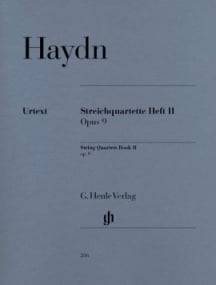 Haydn: String Quartets Volume 2 Opus 9 published by Henle