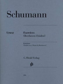 Schumann: Exercices - Studies in form of free Variations on a Theme by Beethoven for Piano published by Henle