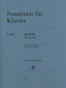 Sonatinas for Piano (Romantic) published by Henle Urtext