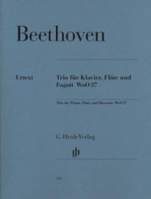 Beethoven: Flute Trio in G WoO 37 published by Henle