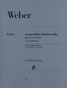 Weber: Selected Piano Works (Concert Pieces, Variations) published by Henle