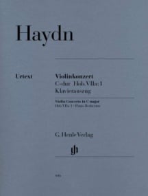 Haydn: Concerto in C Hob VIIa:1 for Violin published by Henle