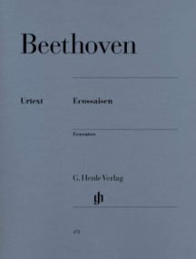 Beethoven: Ecossaises WoO 83 & WoO 86 for Piano published by Henle