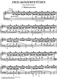 Liszt: Two Concert Studies for Piano published by Henle