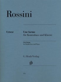 Rossini: Une Larme for Double Bass published by Henle