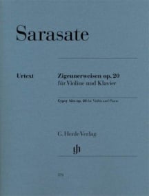 Sarasate: Gypsy Airs Opus 20 for Violin published by Henle