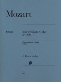 Mozart: Sonata in C K330 for Piano published by Henle