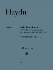 Haydn: Divertimenti, 6 HOB IV 6-11 published by Henle Urtext