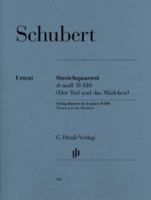 Schubert: String Quartet in D minor (D.810) (The Death and the Maiden) published by Henle