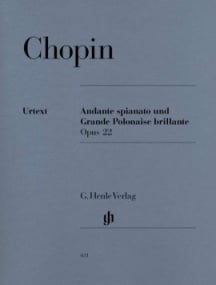 Chopin: Andante spianato and Grande Polonaise brillante Opus 22 for Piano published by Henle