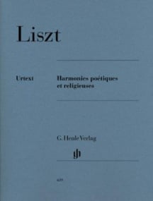 Liszt: Harmonies potiques et religieuses for Piano published by Henle