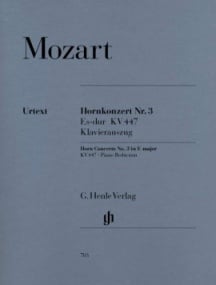 Mozart: Horn Concerto 3 in Eb KV447 for Horn published by Henle