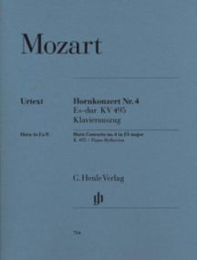 Mozart: Horn Concerto 4 in Eb KV495 for Horn published by Henle
