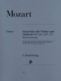 Mozart: Single Movements for Violin published by Henle