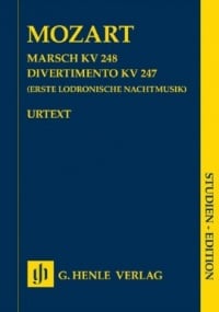 Mozart: March K248 & Divertimento K247 (Study Score) published by Henle