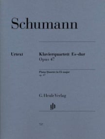 Schumann: Piano Quartet in Eb Major Opus 47 published by Henle
