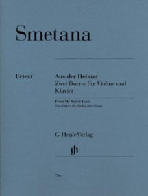 Smetana: From My Native Country 'Aus der Heimat' for Violin published by Henle