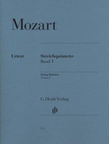 Mozart: String Quintets Volume 1 published by Henle