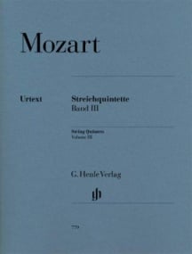 Mozart: String Quintets Volume 3 published by Henle