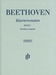 Beethoven: Piano Sonatas Volume 1 published by Henle (Perahia Cloth Bound Edition)