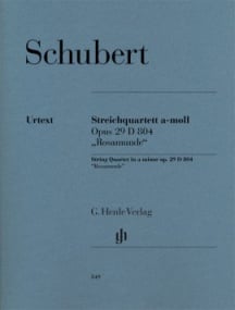 Schubert: String Quartet in A minor (D.804) (Rosamunde) published by Henle