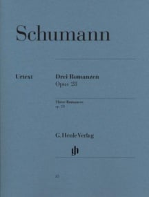 Schumann: 3 Romances Opus 28 for Piano published by Henle Urtext