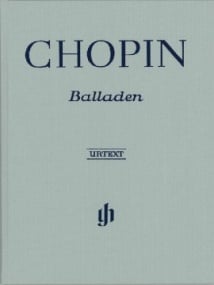 Chopin: Ballades for Piano published by Henle (Cloth Bound)