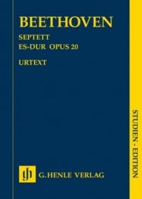 Beethoven: Septet Opus 20 (Study Score) published by Henle