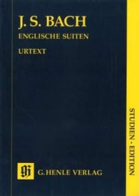 Bach: English Suites (Study Score) published by Henle