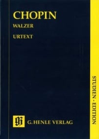 Chopin: Waltzes (Study Score) published by Henle