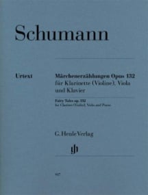 Schumann: Fairy Tales Opus 132 published by Henle