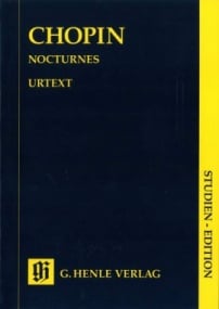 Chopin: Nocturnes (Study Score) published by Henle