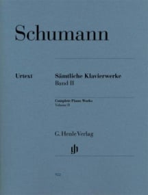 Schumann: Complete Piano Works Volume 2 published by Henle