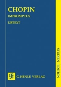Chopin: Impromptus (Study Score) published by Henle