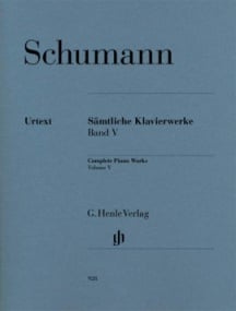 Schumann: Complete Piano Works Volume 5 published by Henle