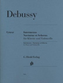 Debussy: Intermezzo, Nocturne et Scherzo for Cello published by Henle