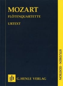 Mozart: Flute Quartets (Study Score) published by Henle