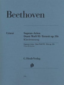 Beethoven: Soprano Arias, Duet WoO 93, Trio Opus 116 published by Henle