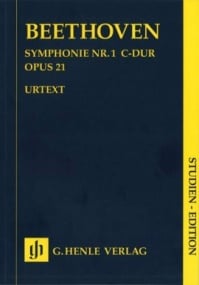 Beethoven: Symphony No 1 (Study Score) published by Henle