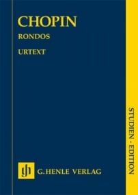 Chopin: Rondos (Study Score) published by Henle