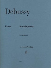 Debussy: String Quartet published by Henle