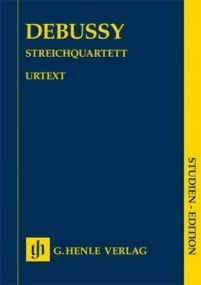 Debussy: String Quartet (Study Score) published by Henle