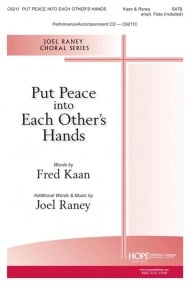 Raney: Put Peace into Each Other's Hands SATB published by Hope Publishing