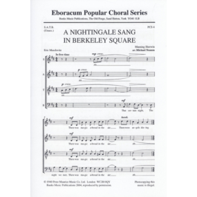 Neaum: A Nightingale Sang in Berkeley Square SATB published by Banks