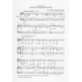Seivewright: Angels From Heaven SATB & Organ published by Eboracum