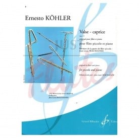 Kohler: Valse-Caprice Opus 14 for Piccolo published by Billaudot